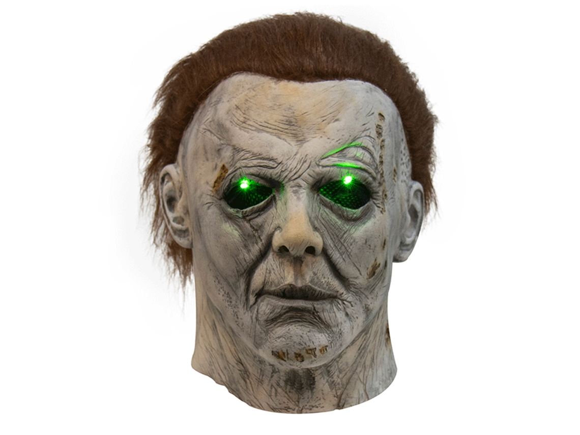 Laxiscreed Máscara De Horror Em Látex Com Efeitos Spooky Para Disfarces E Festas Temáticas