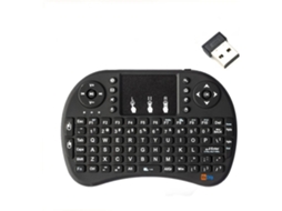 Teclado Wireless Compacto ELORY I8 e Preto