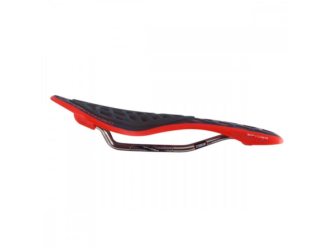 Titanium Saddle Spyder Stratum Laranja 135 Mmtioga