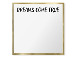 Magnetic Glass Board Dreams Come True For The Hall Espelharte (50x50 Cm)