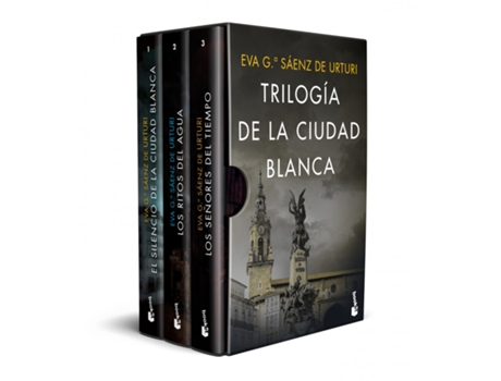 Livro Estuche Trilogía De La Ciudad Blanca de Eva García Sáenz De Urturi (Espanhol)