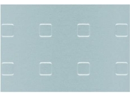Chapa alum anod prata desenho quadr 250 x 500 x 1,0 - 466480