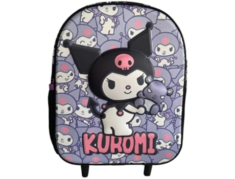 Carrinho Hello Kitty Kuromi 3d 32cm Manenti