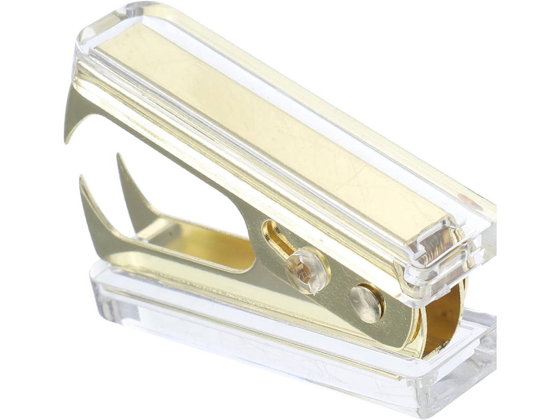 Removedor De Grampos Pequeno E Compacto Em Abs E Metal, Remoção Rápida