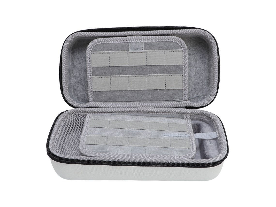 Capa Mali de transporte para switch, 20 slots, resistente a impacto, leve, branca