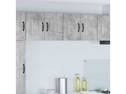 Vidaxl Painel De Lava-louça Kalmar 2 Unid. Cinzento