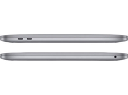 MacBook Pro APPLE Cinzento Sideral (13.3'' - Apple M2 8-core - RAM: 8 GB - 256 GB SSD - GPU 10-core)