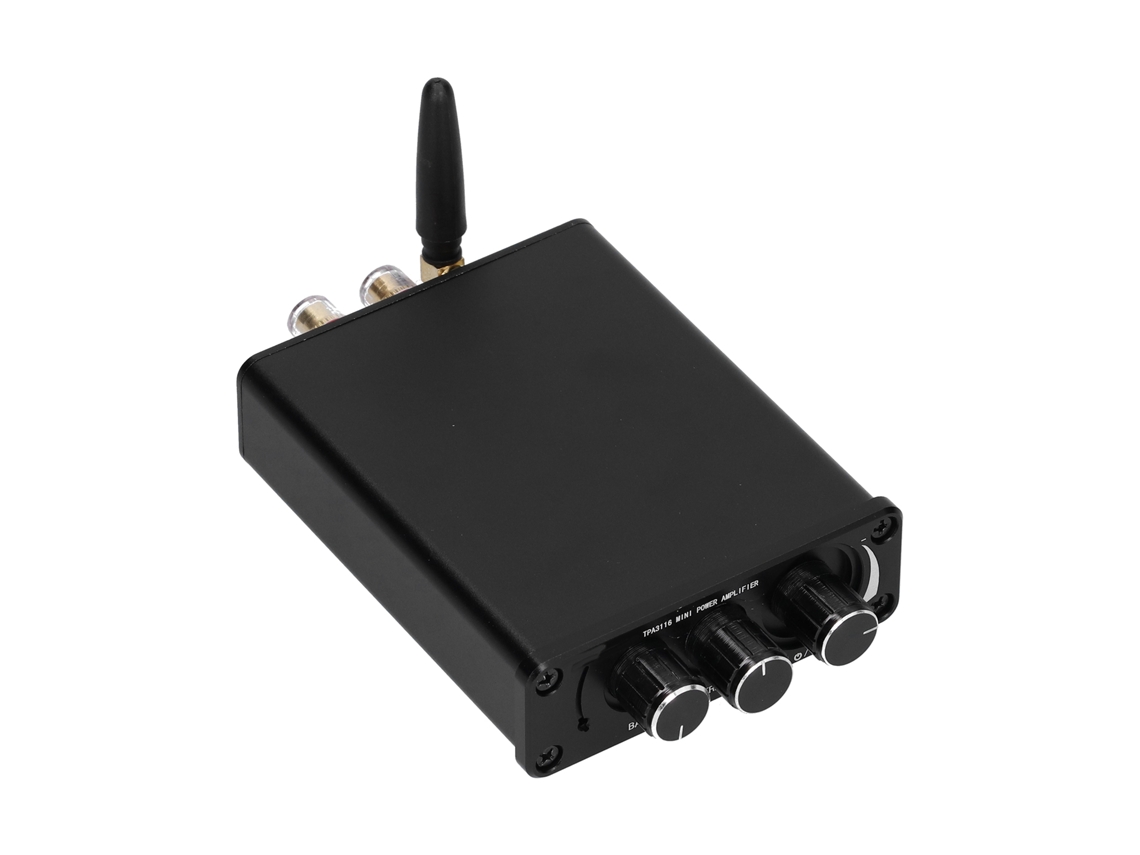 Laxiscreed Amplificador De Áudio Estéreo Hd Com Alta Potência E Proteção Contra Corrosão