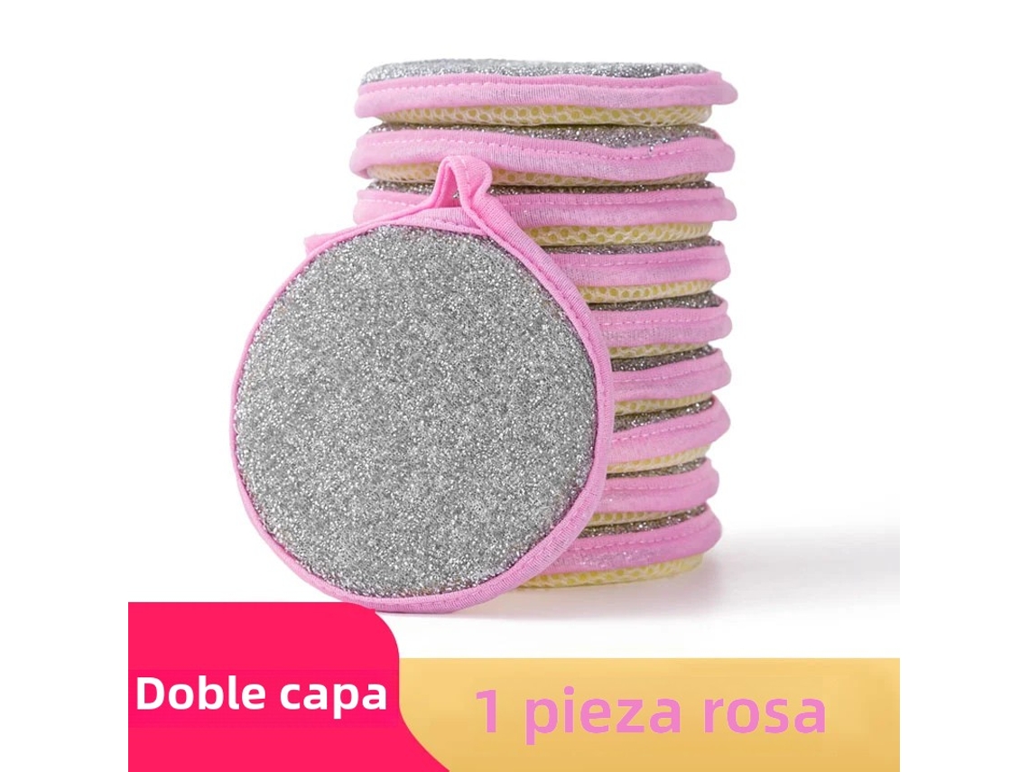 Esponjas de Limpeza Dupla Face MDUG (10 Rosa)