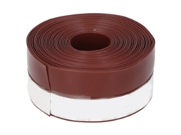 Fita de vedação de silicone autoadesiva Primerox para porta e janela, 5 m, marrom, 35 mm