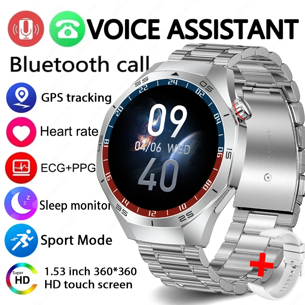 Relógio Inteligente Watch 5 Pro com Gps, Nfc, Monitoramento de Saúde e Chamadas Bluetooth. MDUG (yingang)