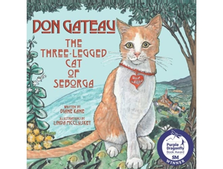 Livro Don Gateau the ThreeLegged Cat of Seborga de Diane Kane (Inglês)