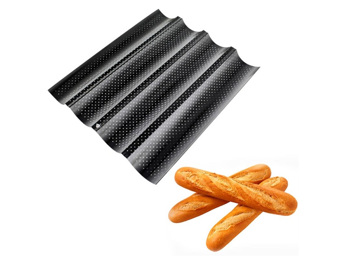 Mold de Pão Francês Perforado Antiaderente LAXISCREED