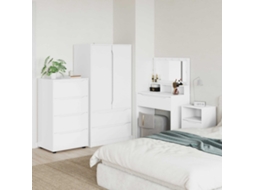 Vidaxl Gabinetes De Armazenamento 60 X 48 X 105 Cm Branco