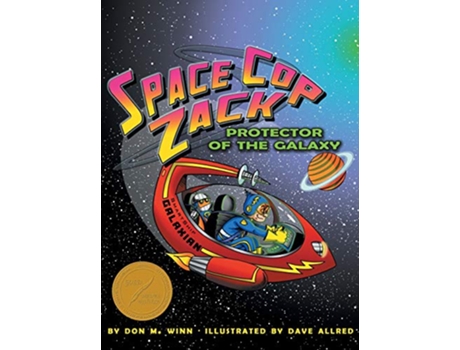 Livro Space Cop Zack Protector of the Galaxy de Don M Winn (Inglês - Capa Dura)
