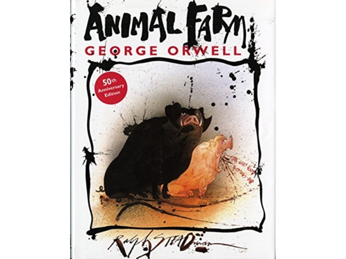 Livro animal farm: a fairy story de george orwell (inglês)