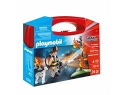 70310 City Action Mala de transporte do bombeiro