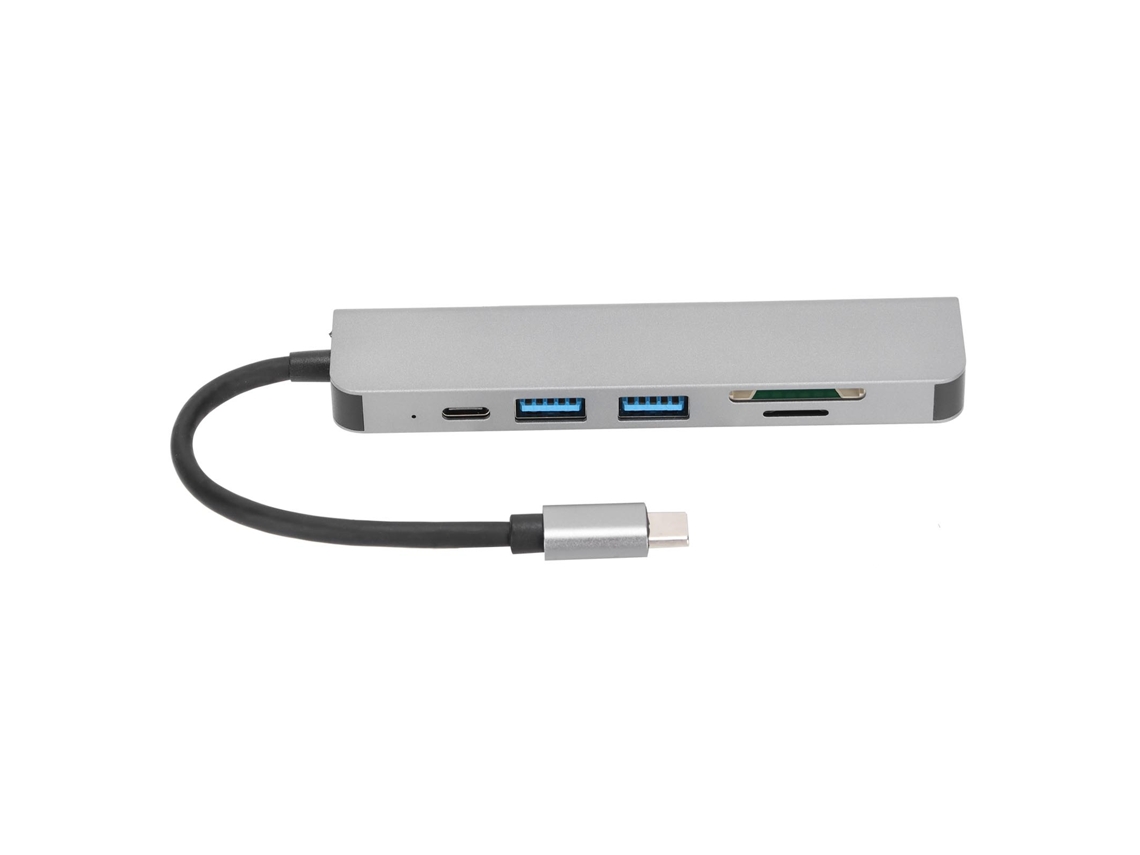 Hub Usb 3.0 Hub 6-em-1 Estação De Docking Usb C Carregamento Rápido 87w Divisor Usb 5gbps