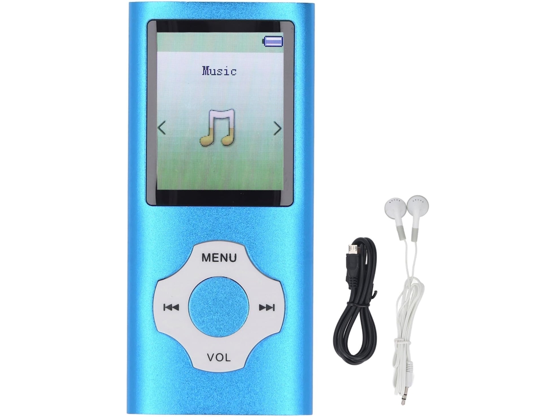 Sixrun Leitor De Mp3 E Mp4 1, 8 Polegadas, Reprodutor De Música E Vídeo Portátil Expansível 128gb Com Som Hifi, Gravação