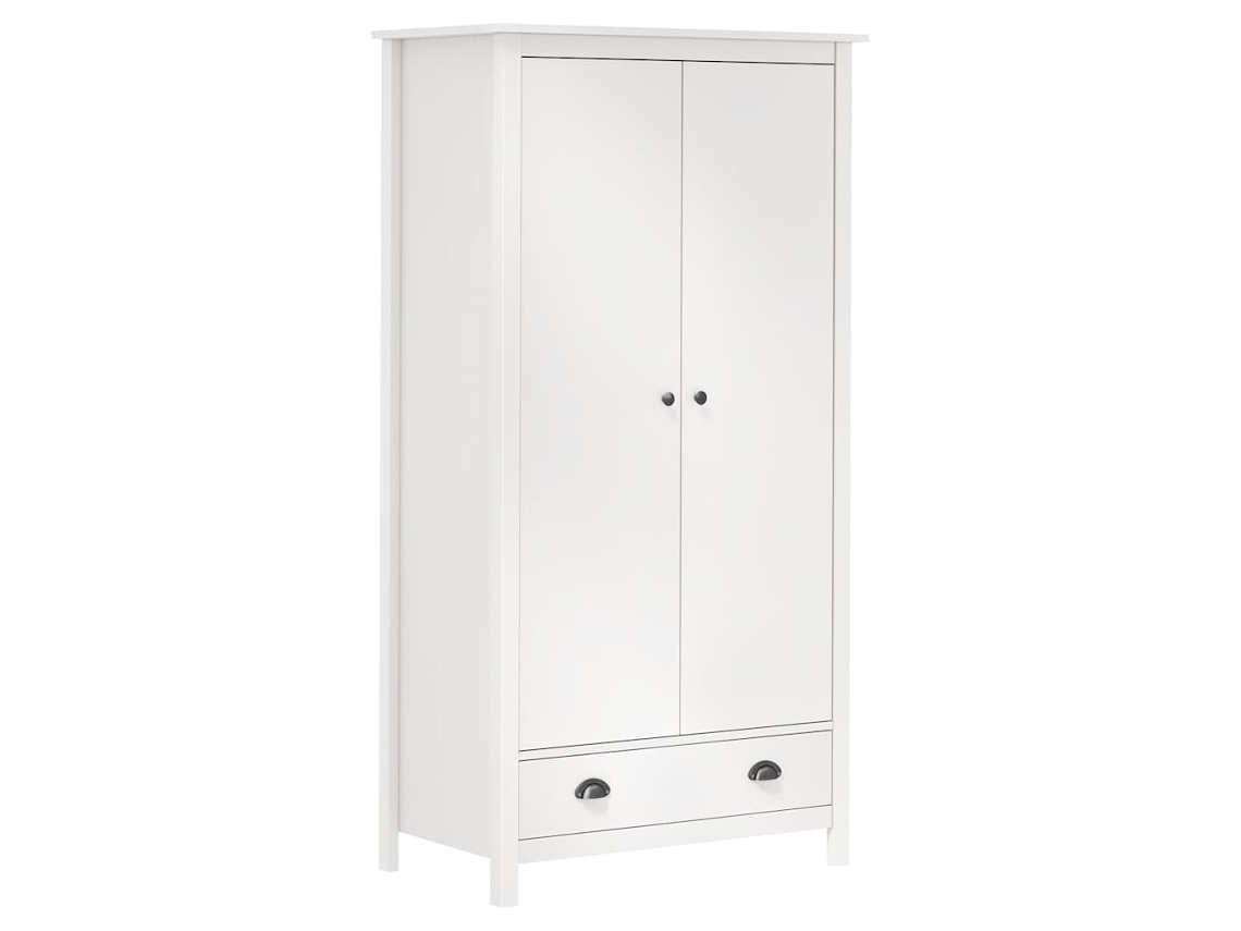 Conjunto 1 Wardrobe, Wardrobes Vidaxl Branco Madeira De Pinho (n/a)