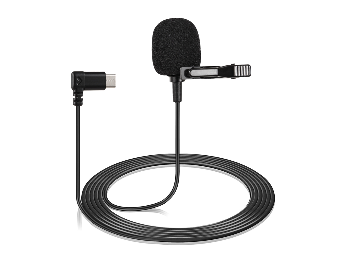 Micrófono Lavalier Para Sjcam Sj20 Y C200pro - Lapel Mic Compatible Con Cámara Deportiva
