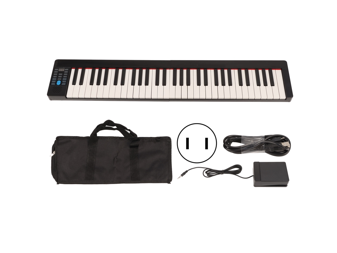 Teclado Digital LAXISCREED Smart Folding 61 Teclas