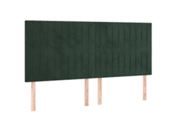 Headboard, Headboards Vidaxl Verde Veludo (200 Cm)