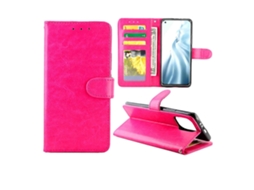 Capa Protetora Horizontal Flip Em Couro Texturizado Crazy Horse Para Xiaomi Mi 11 Com Suporte, Compartimentos Para Cartões, Carteira E Porta-retratos.