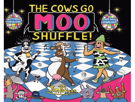 Livro The Cows Go Moo Shuffle! de Jim Petipas (Inglês)