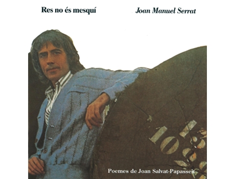 CD Joan Manuel Serrat - Res No Es Mesqui — Pop-Rock