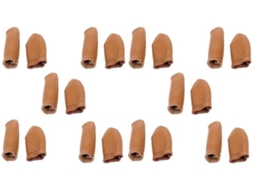 Escolha Segura - Luvas De 20 Unidades - Proteção De Luvas - Condom De Luvas - Pu-legado - Durável - Leve E Confortável