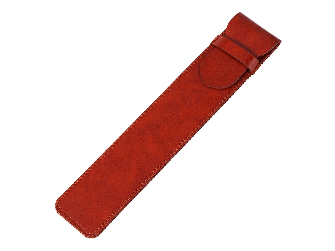 Estojo De Couro Para Caneta (proteção E Armazenamento) Estojo De Couro Para Apple Pencil (couro Crazy Horse Marrom Escuro)