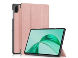 Capa De Couro Dobrável Tripla Para Tablet For Honor Pad X8a Custer Pure Color