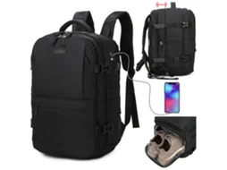 Mochila De Cabine Expansível 1990s Ryanair Preto (40x25x20 25cm 20l 25l)