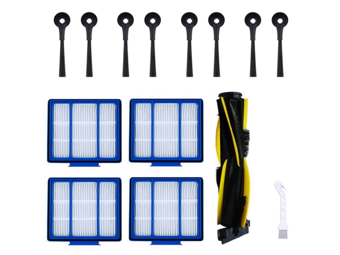 Peças de reposição compatíveis para shark iq r101ae (rv1001ae), kit de acessórios para aspirador robô iq r101 (rv1001)