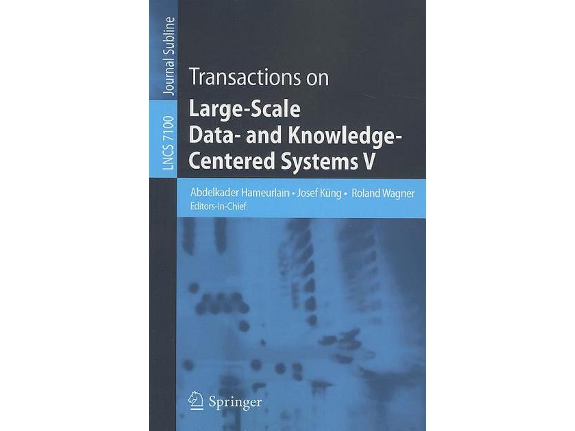 Livro Transactions on LargeScale Data and KnowledgeCentered Systems V Lecture Notes in Computer Science 7100 de Abdelkader Hameurlain (Inglês)