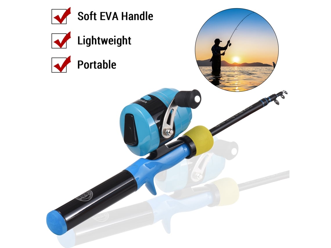 Kit de Pesca Infantil com Vara e Molinete