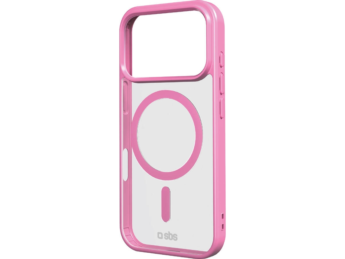 Capa SBS MagFrame Color iPhone 17 Pro (Rosa)