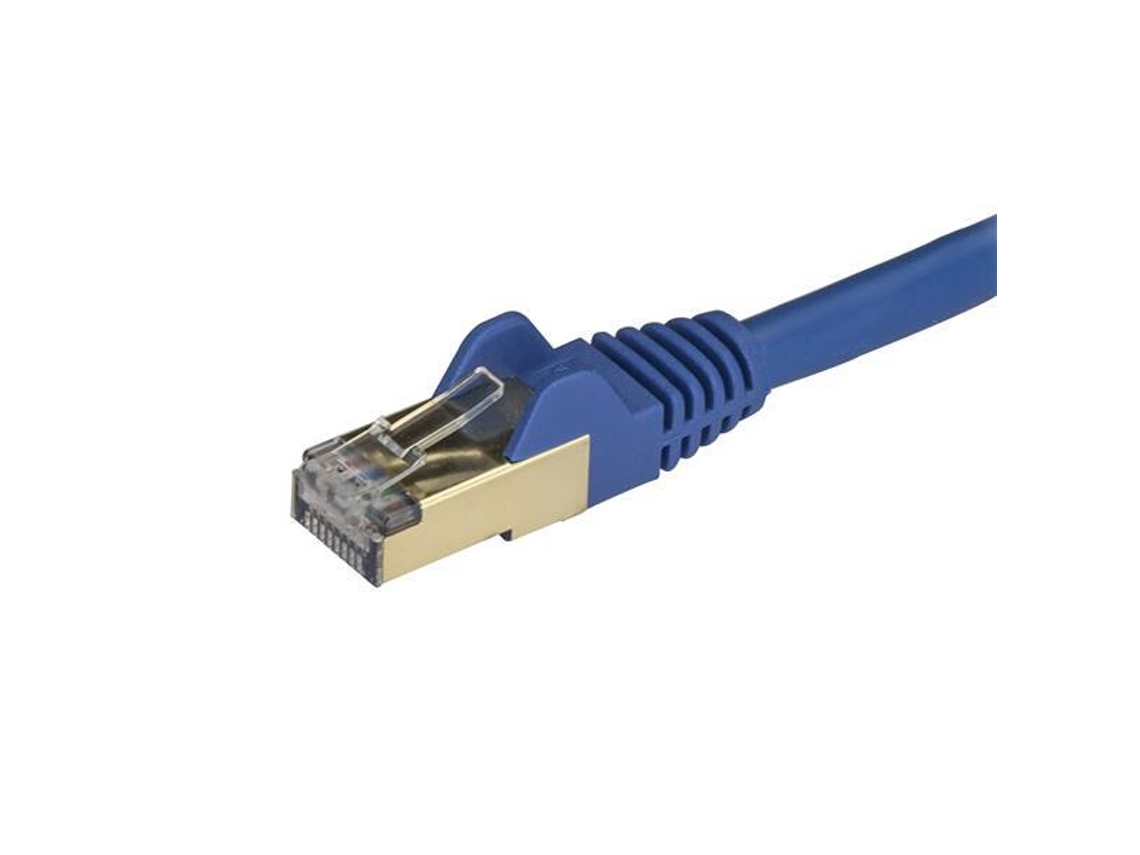 Startech.Com 6Aspat150Cmbl Cabo de Rede Azul 1.5 M Cat6A U/Ftp Stp