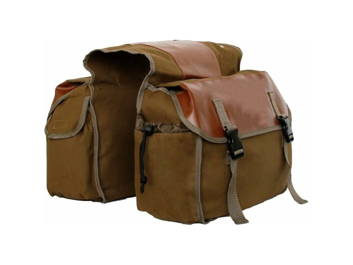 Lurelia Bolsa De Bicicleta Suporte Para Bolsa De Bicicleta Retrô, Suporte Para Bagagem, Bolsa De Assento Duplo Para Bicicleta E Motocicleta