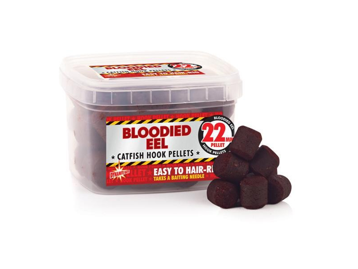 Dynamite Baits Bloodied Eel Catfish Hook Pellets