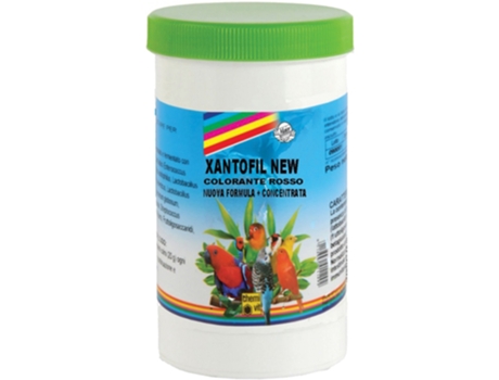 Suplemento Alimentar CHEMI VIT Xantofil New Corante para Canários (Quantidade: 10 g)