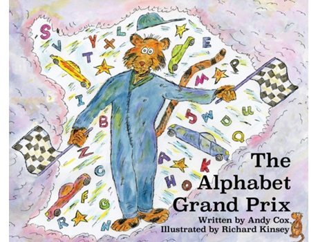 Livro The Alphabet Grand Prix de Andy Cox (Inglês)