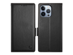 Capa Tipo Carteira De Couro Sintético Df-010 Para Iphone 13 Pro Max