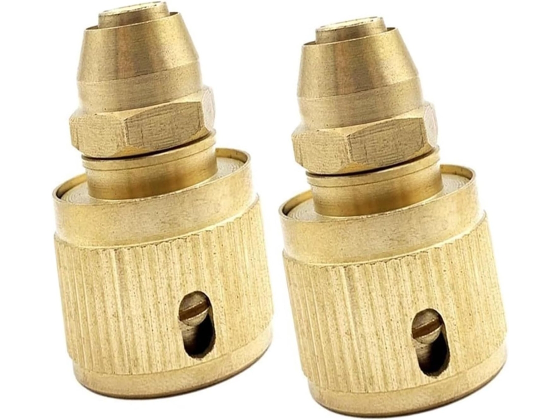 Adaptador Expansível Para Reparo De Mangueira, Conector Latão