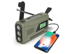 Rádio Digital Dab E Fm Rds Com Display Colorido E Entrada De Áudio, Saída Para Fone De Ouvido, Função De Alarme Duplo Ly Ebike