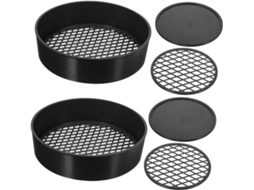 Conjunto De 6 Peneiras De Jardim Com Malha Para Areia, Ferramentas De Jardinagem