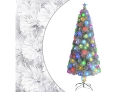 Artificial Christmas Tree, Artificial Christmas Trees Vidaxl Branco Aço (210 Cm)