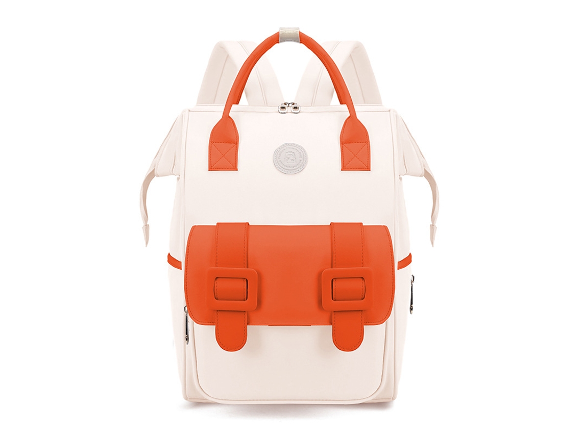 Mochila De Maternidade Hibbent 38x18x27cm (branco)