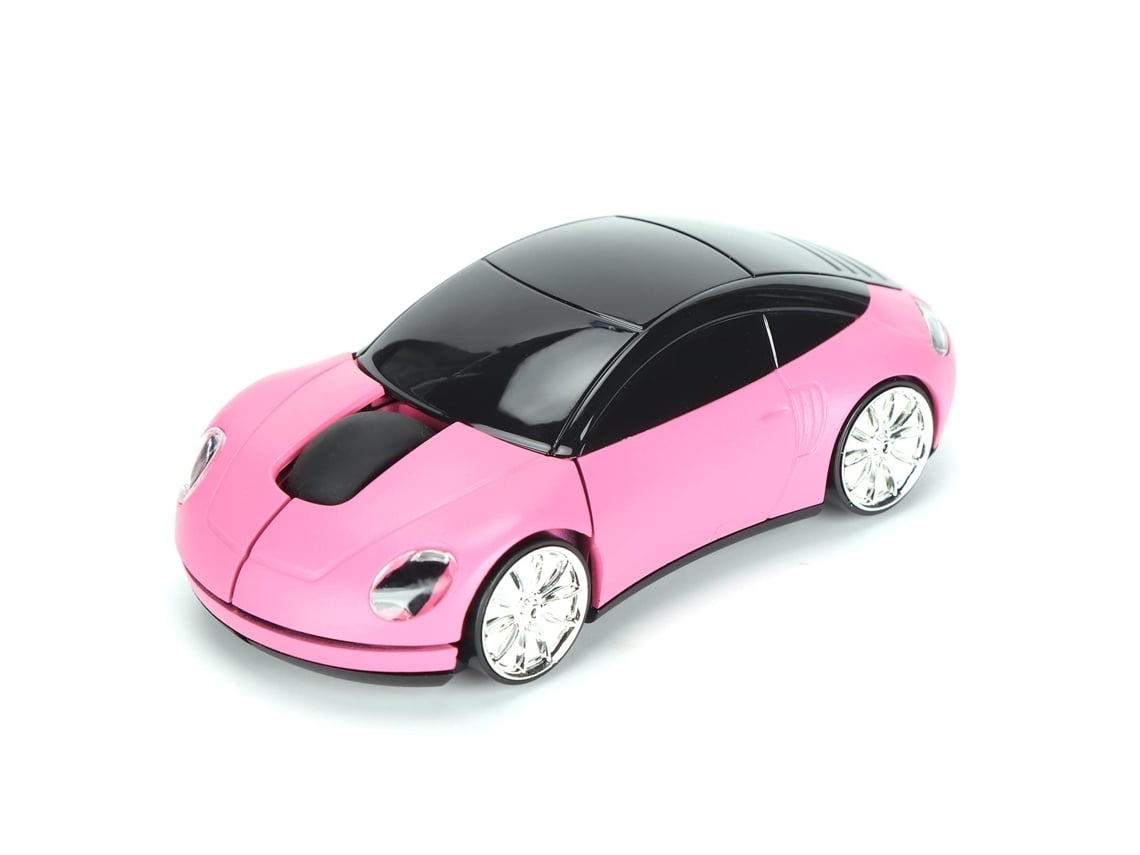 Ratón Usb Sem Fio De 2,4 Ghz E 1600 Dpi - Rosa*